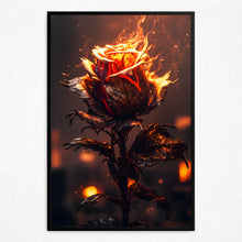 Load image into Gallery viewer, Ebon Ember (Framed Poster)
