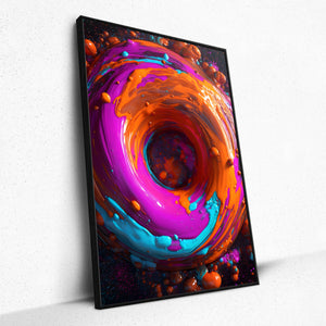 Melodies of Color (Framed Poster)