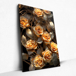 Golden Elegance (Canvas)