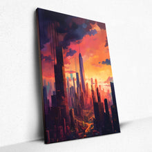 Load image into Gallery viewer, A Symphony of Urban Dreams (Canvas)
