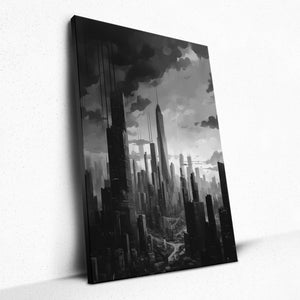 A Symphony of Urban Dreams (Canvas)