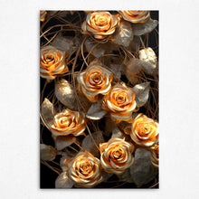 Load image into Gallery viewer, Golden Elegance (Canvas)
