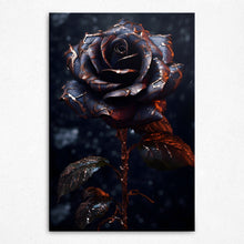 Load image into Gallery viewer, Obsidian Blooms (Canvas)
